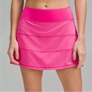 Lululemon Athletica Bright Pink Mini Skirt